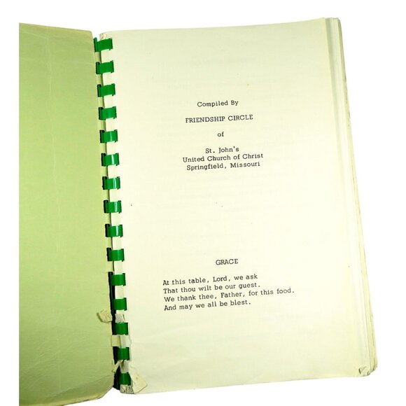 1969 St. John’s UCC Cookbook - Springfield MO Church Recipes - Vintage Spiral - Picture 4 of 6